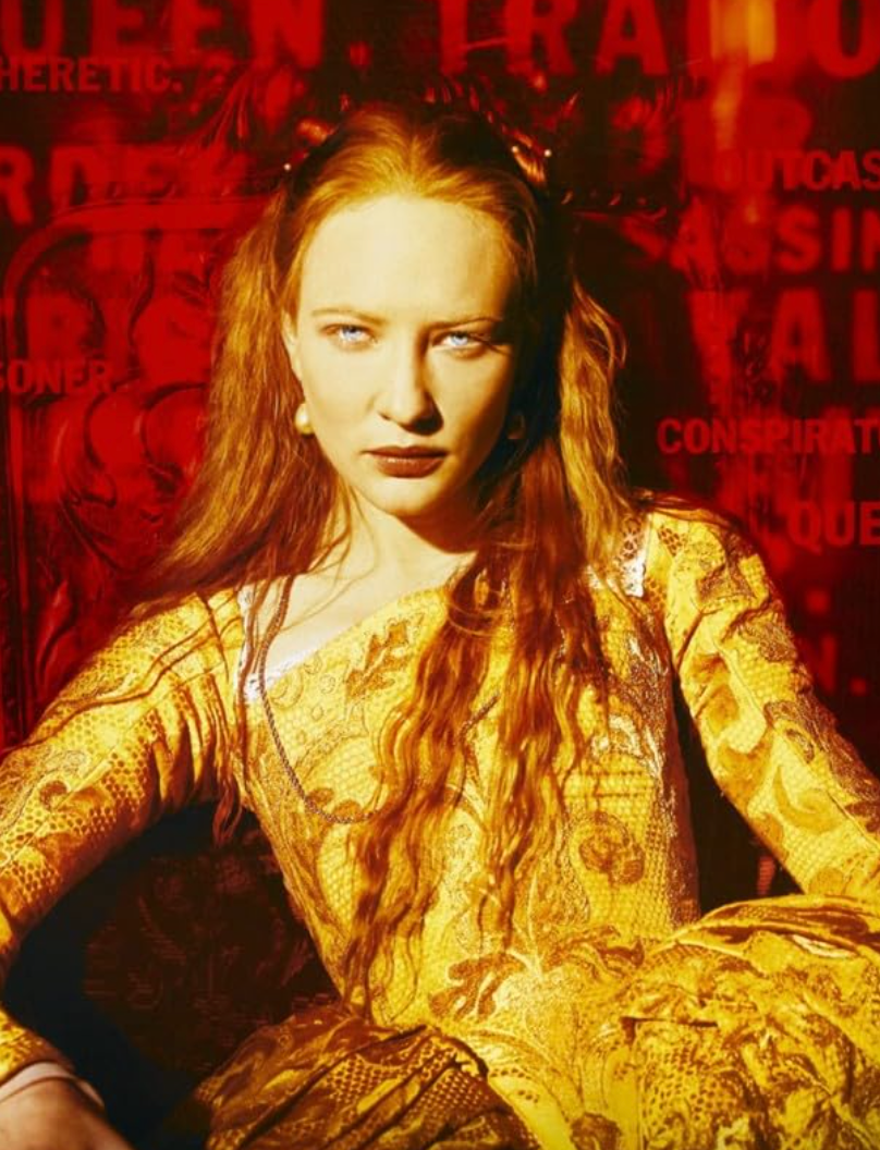 cate blanchett dressed as queen elizabeth i