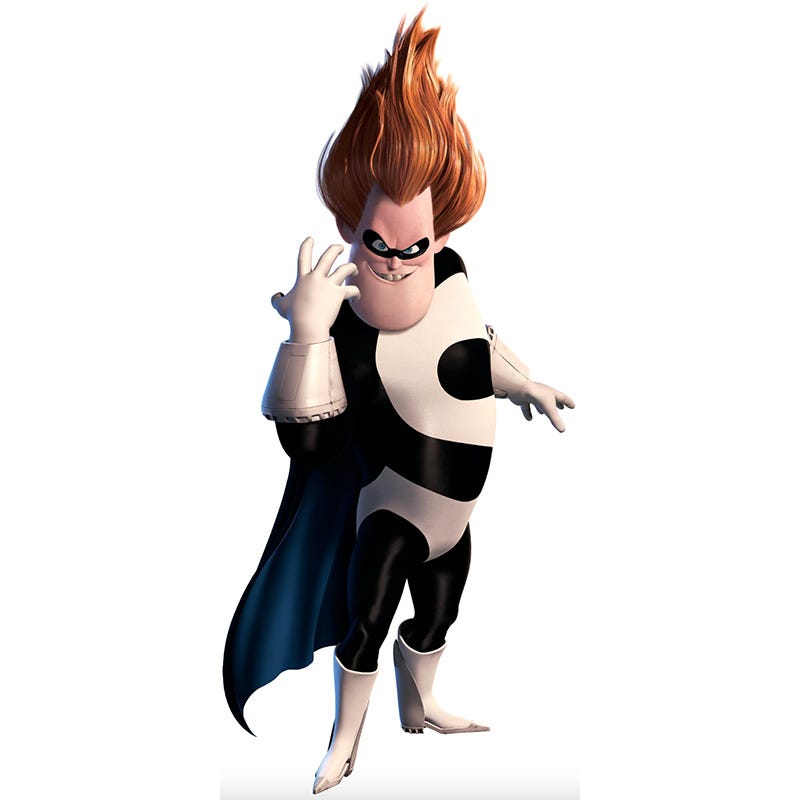 syndrome from 'the incredibles'
