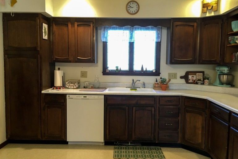 redo kitchen cabinets budget before