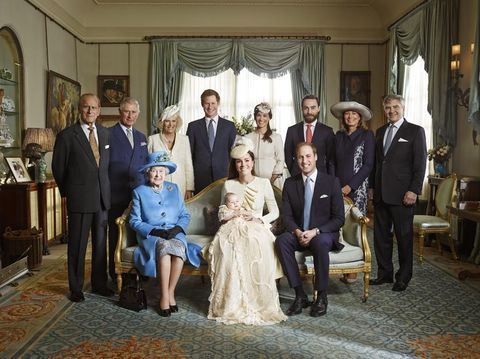 Prince George christening family photo