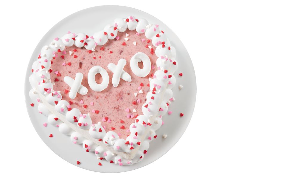 dq heart shaped cake