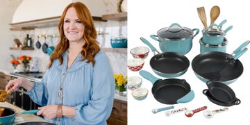 ree drummond in a kitchen