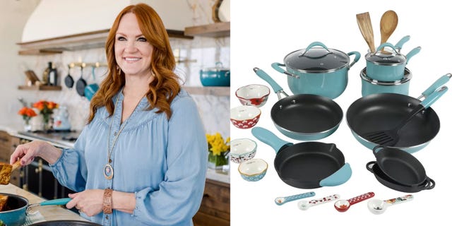 ree drummond in a kitchen