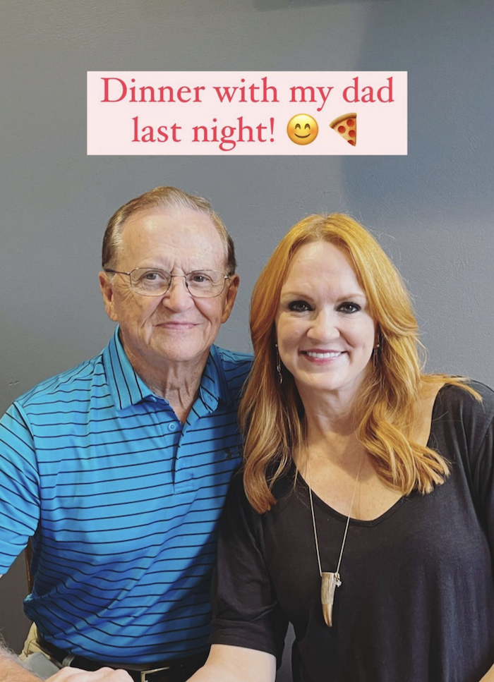 Ree Drummond Shared A Photo Of Her Dad From Their Dinner Date In Pawhuska