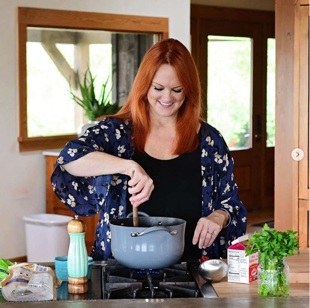 Ree Drummond - The Pioneer Woman on Instagram: Swipe forward to see this  glorious cookware at home in my kitchen. I love it, I use it daily, and I'm  so freaking excited