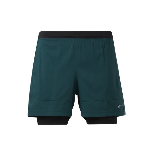 reebok shorts korte broek hardloopshorts hardloopkleding groen