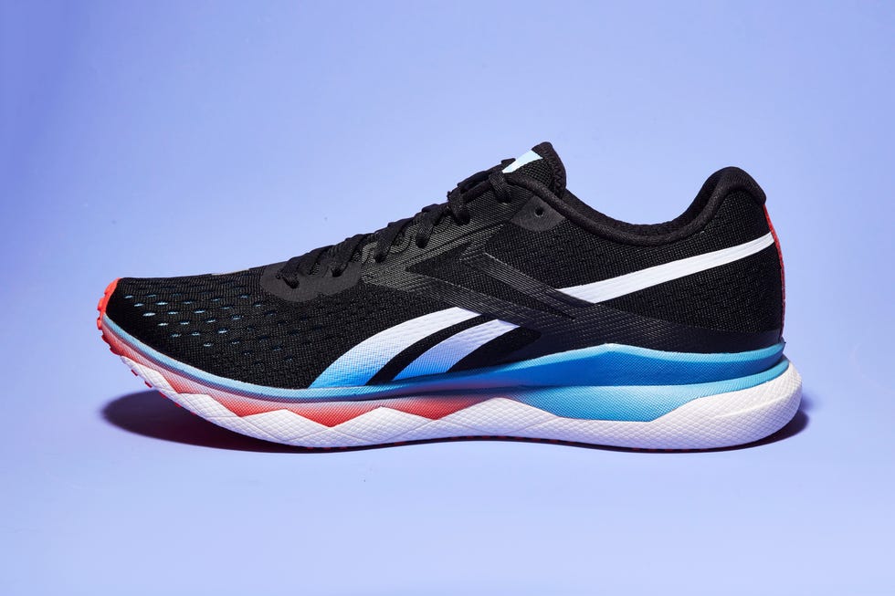 Shoe, Footwear, Running shoe, Outdoor shoe, White, Sneakers, Athletic shoe, Walking shoe, Black, Blue, 