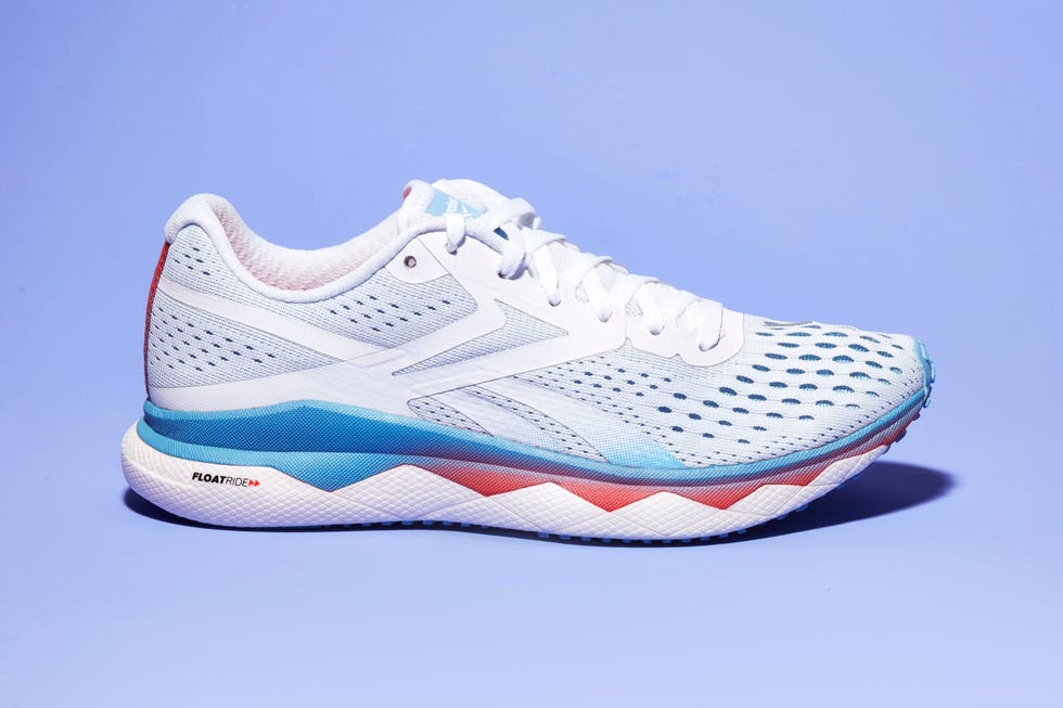 Shoe, Footwear, Outdoor shoe, White, Running shoe, Sneakers, Walking shoe, Product, Blue, Tennis shoe, 
