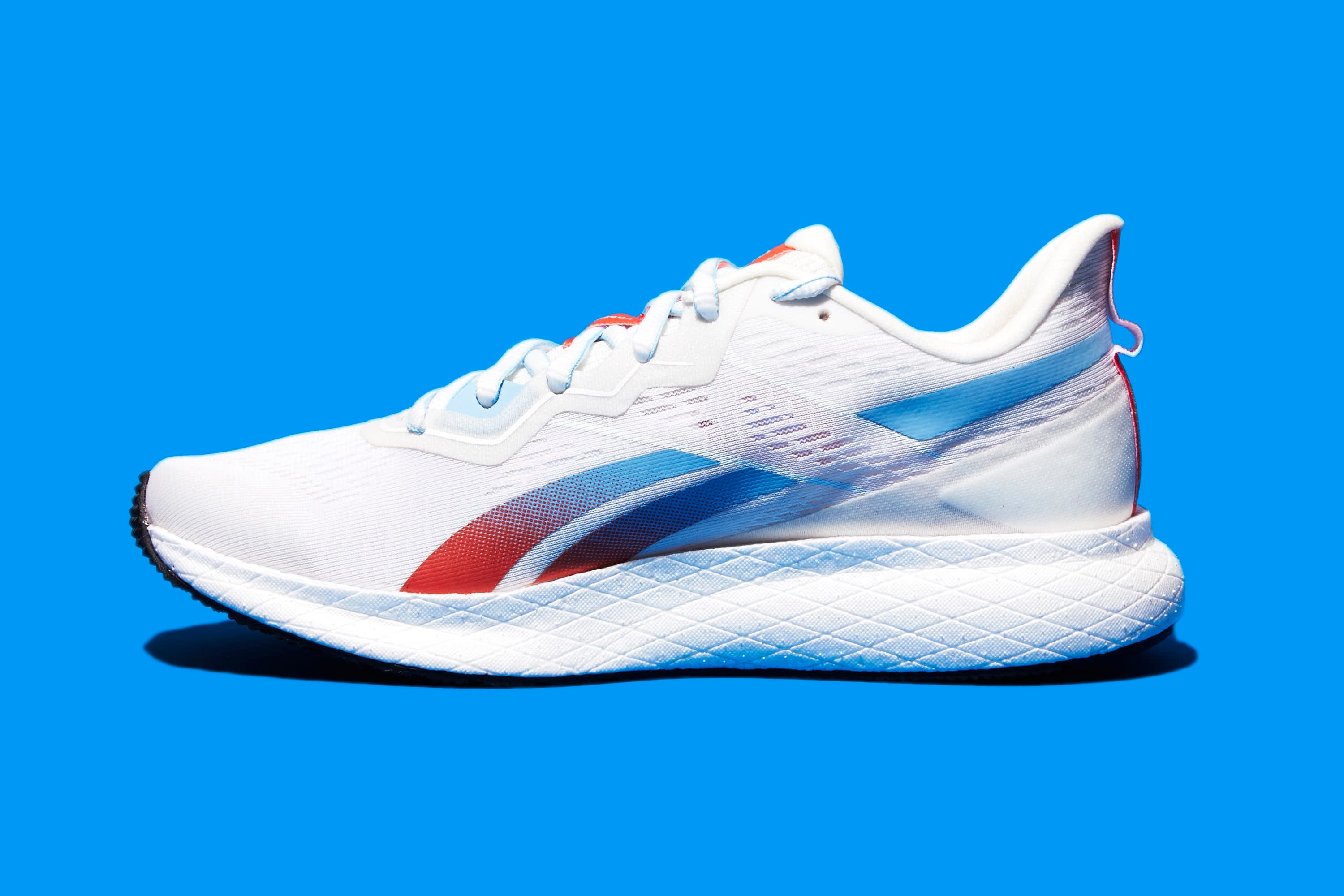 Shoe, Footwear, Outdoor shoe, White, Sneakers, Blue, Walking shoe, Running shoe, Cobalt blue, Electric blue, 