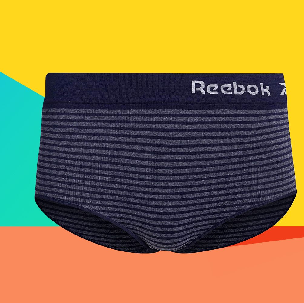 Reebok Women's Underwear – Seamless High Waist Brief Panties (5 Pack)