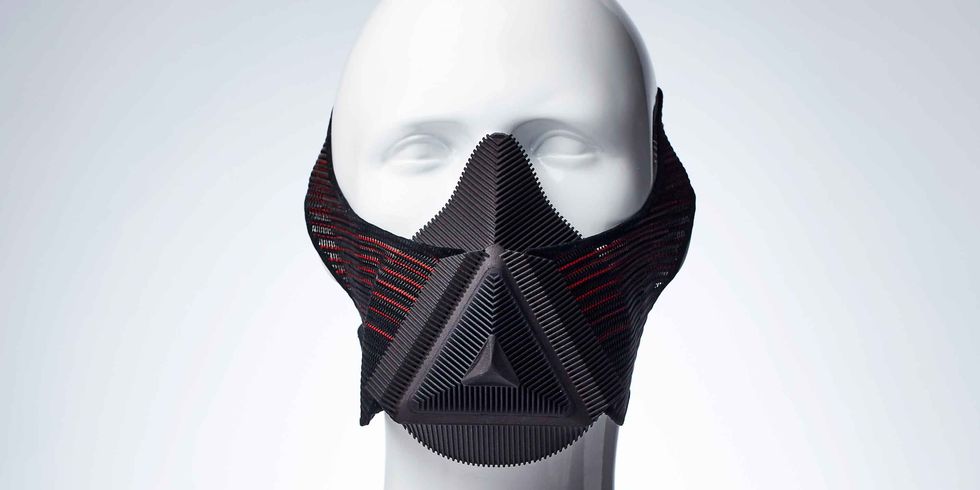 Personal protective equipment, Helmet, Mask, Headgear, Face mask, Balaclava, Fictional character, Costume, 