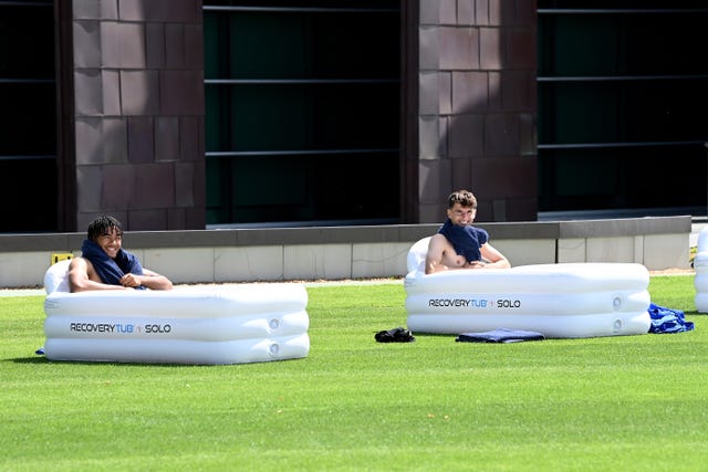 chelsea training session