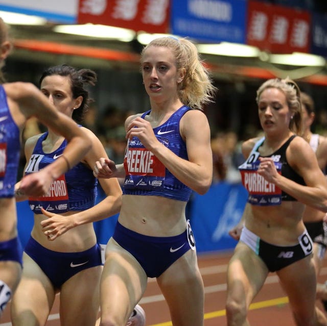 Reekie sets indoor mile record
