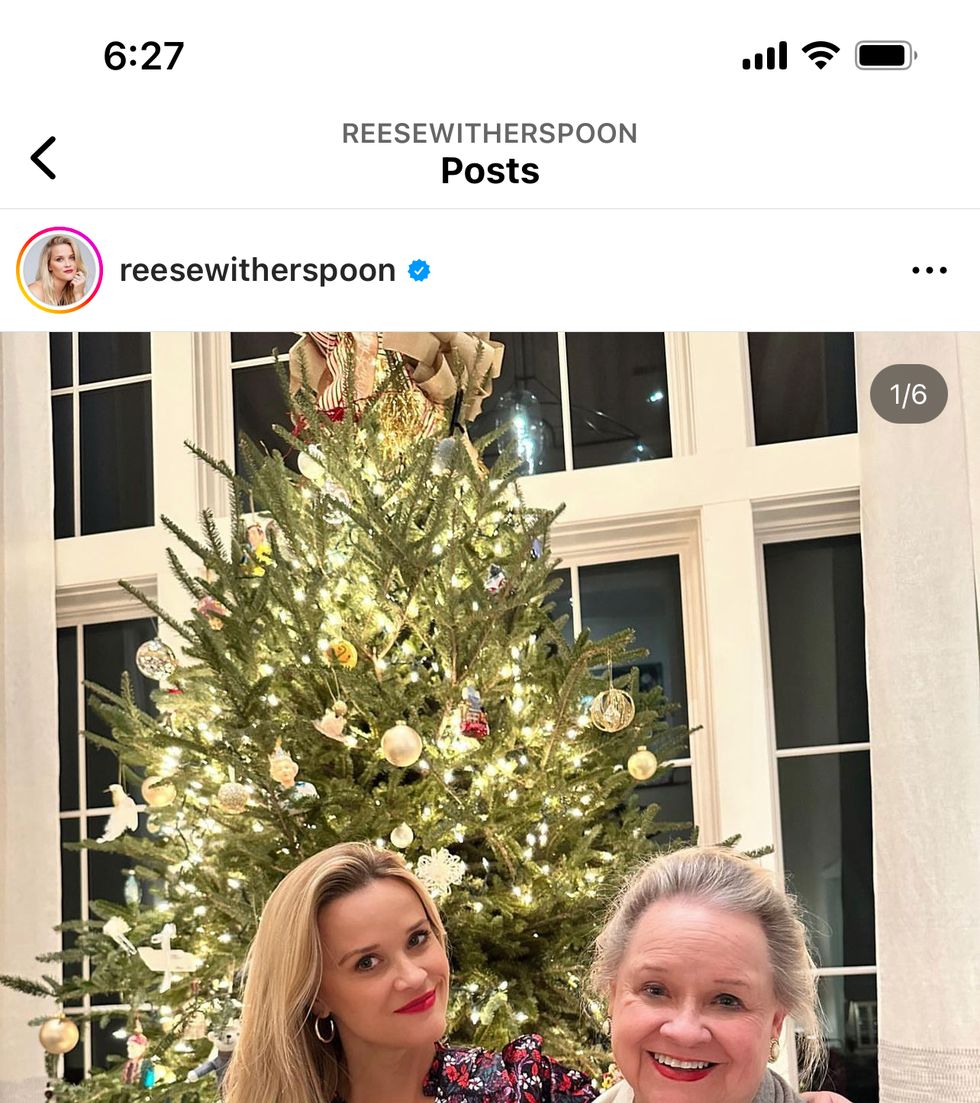 courtesy of reese witherspoon via instagram