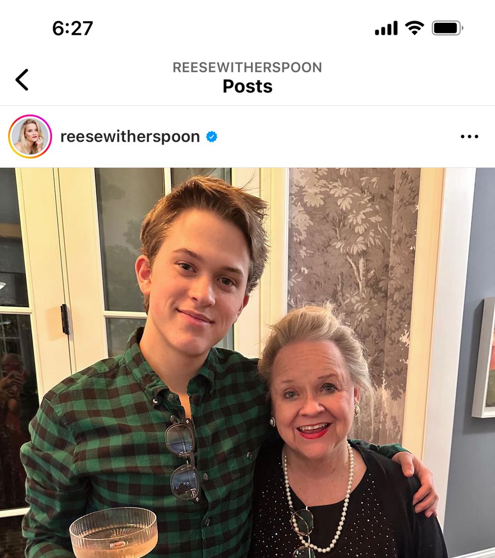 courtesy of reese witherspoon via instagram