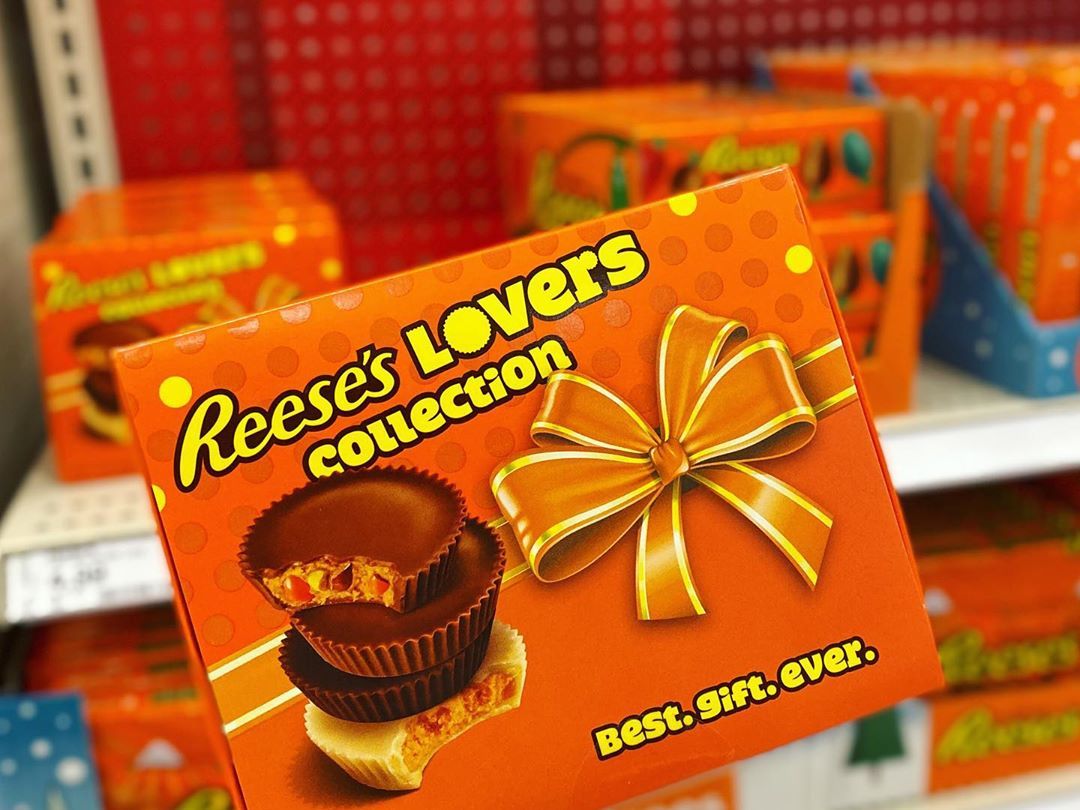 Target Is Selling A Box Full Of Different Types Of Reese's