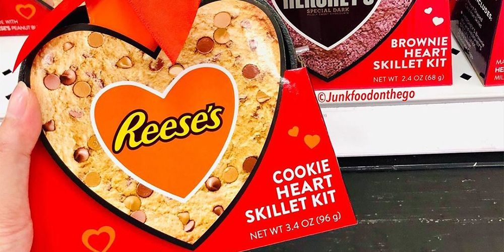 Heart-Shaped Reese's Cookie Skillets At Target Are The Valentine's Day Gift  You Deserve