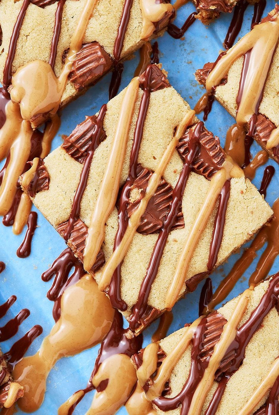 reese's peanut butter blondies