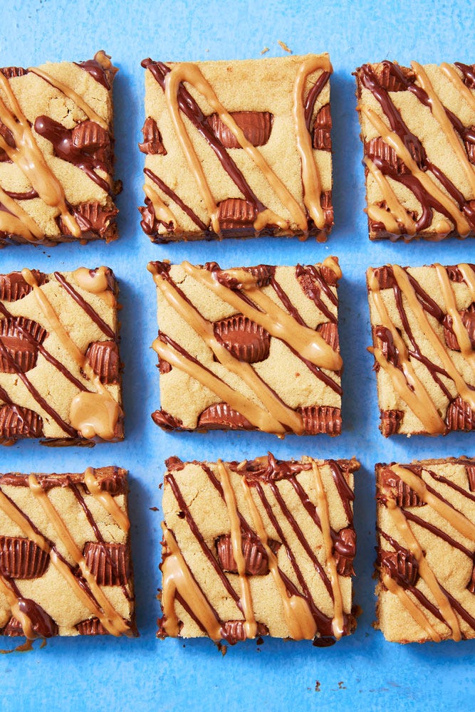 reese's stuffed blondies