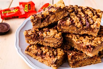 Dish, Food, Cuisine, Ingredient, Energy bar, Snack, Snack cake, Baked goods, Dessert, Gozinaki, 