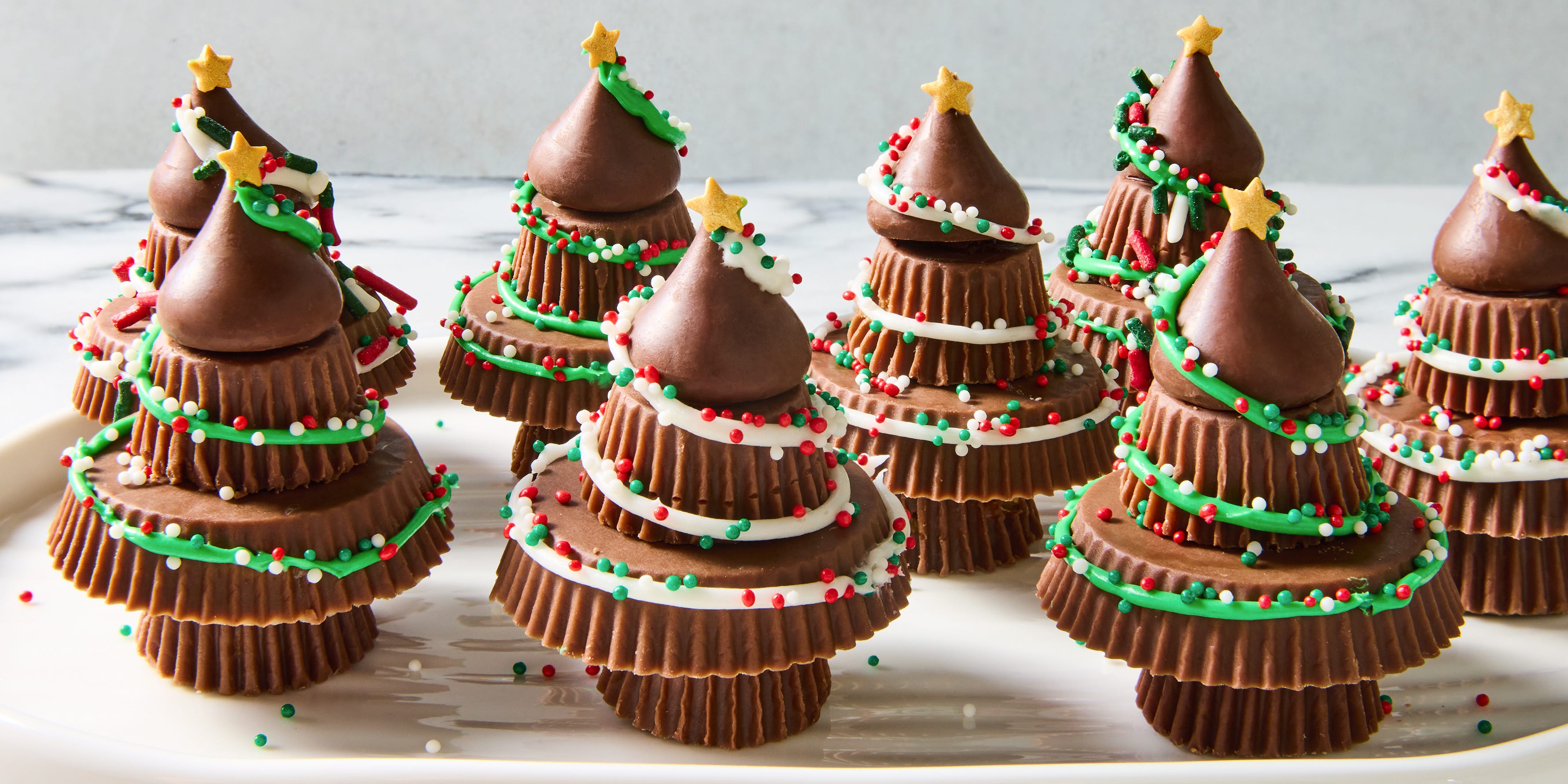 Reese's Christmas Trees Milk Chocolate & Peanut Butter Candy Cups