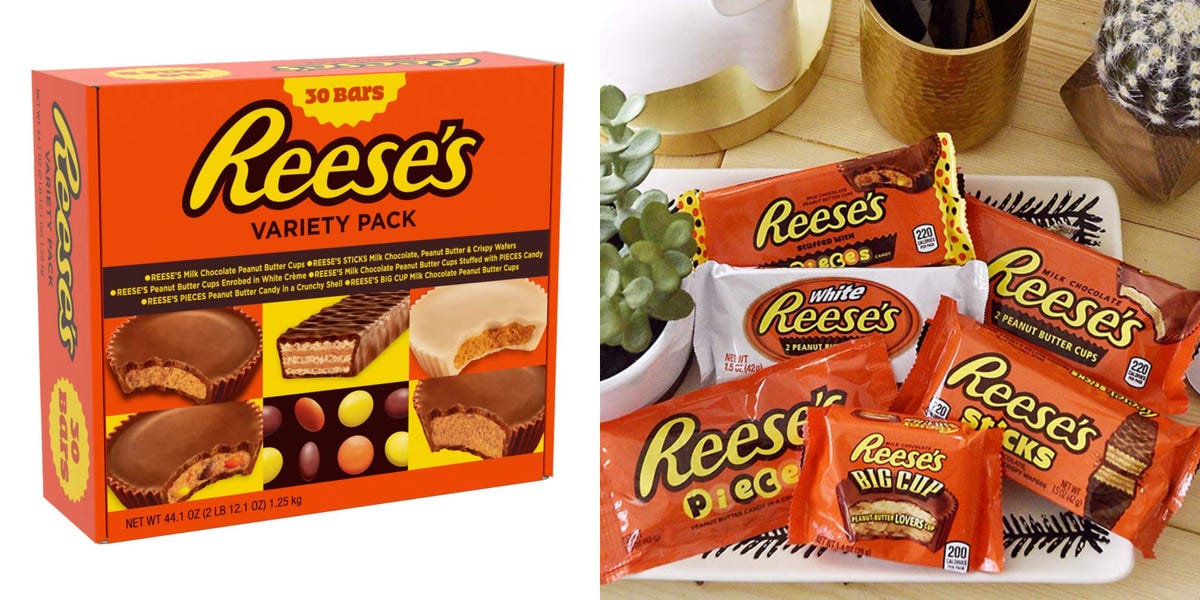  REESE'S Chocolate , Peanut Butter Candy, 30 Count