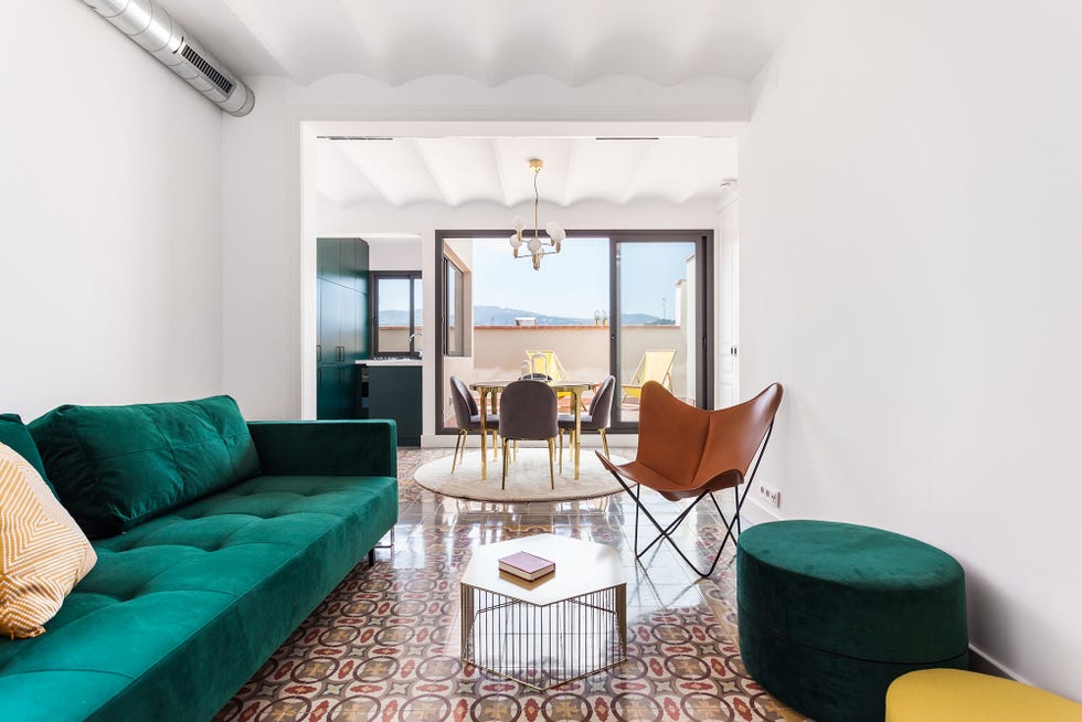 Reforma de un ático con terraza en un edificio modernista de Barcelona