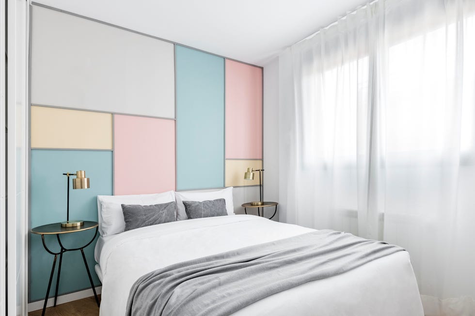 Apartamento de alquiler turístico con decoración inspirada en Mondrian