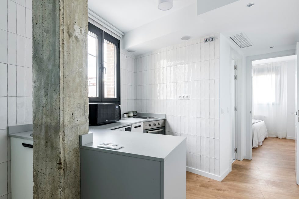 Apartamento de alquiler turístico con decoración inspirada en Mondrian