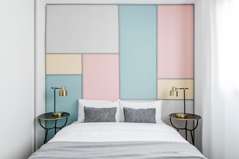 Apartamento de alquiler turístico con decoración inspirada en Mondrian