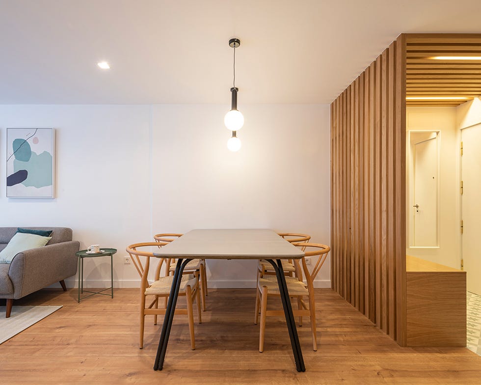 comedor abierto de estilo contemporáneo