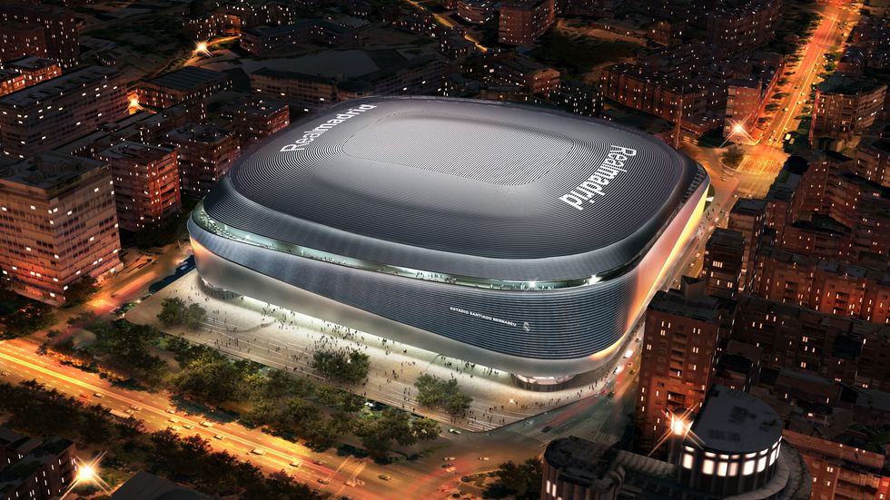 gmp comparte los avances de la renovación del estadio santiago bernabeu