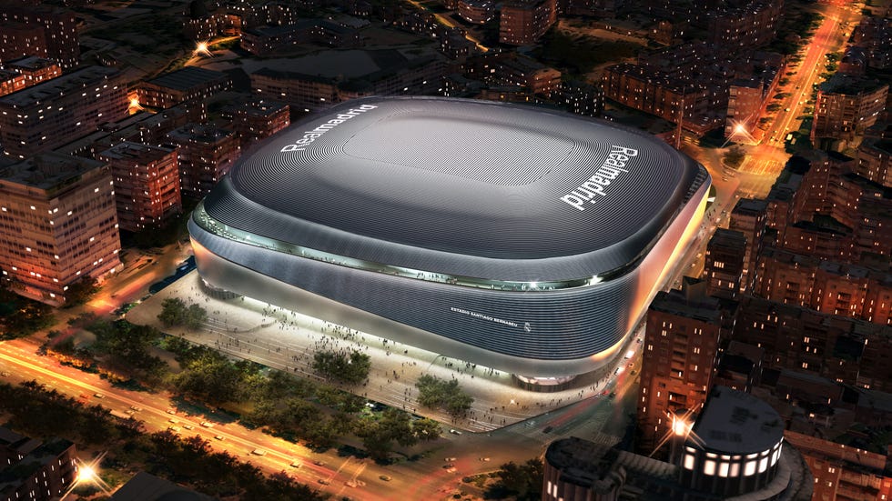 gmp comparte los avances de la renovación del estadio santiago bernabeu