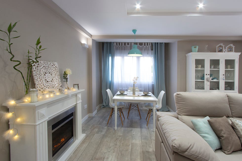 Piso decorado con estilo romántico en Calahorra