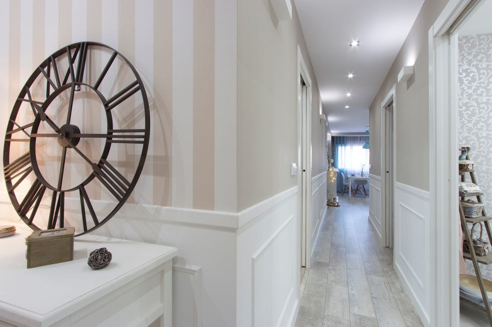 Piso decorado con estilo romántico en Calahorra
