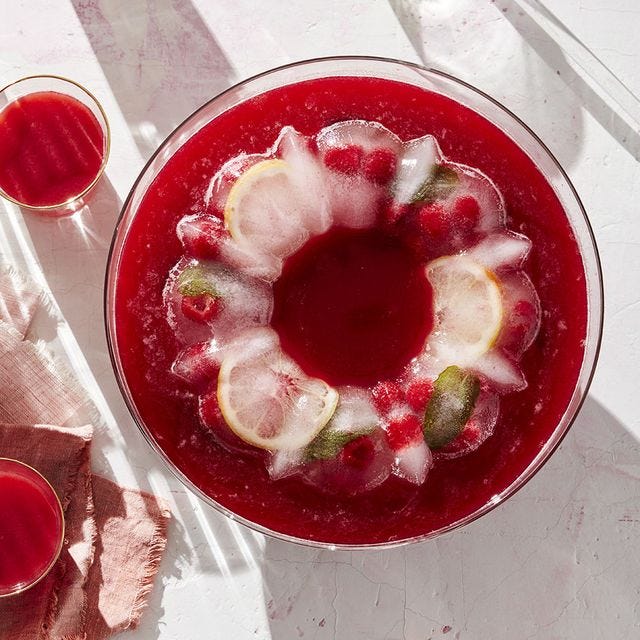 refreshing summer drinks berry black tea punch