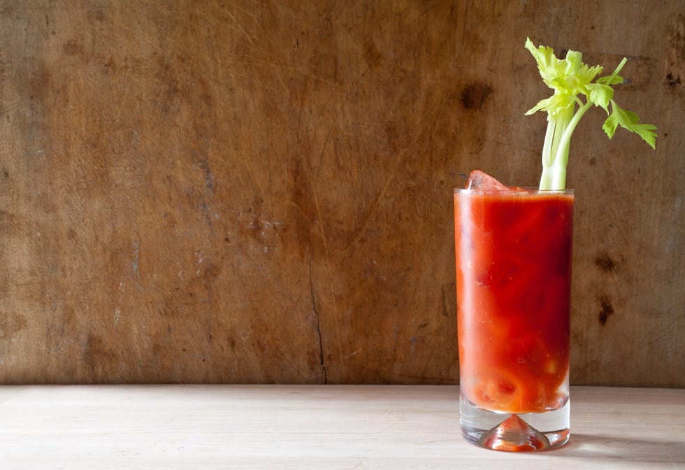 refreshing summer drink spicy pickle bloody mary