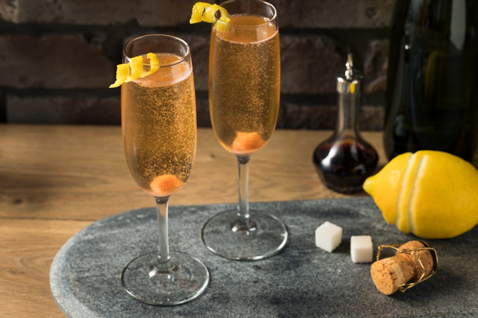 refreshing summer drinks classic champagne cocktail