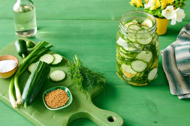 Easy Refrigerator Pickles - Best Refrigerator Pickles