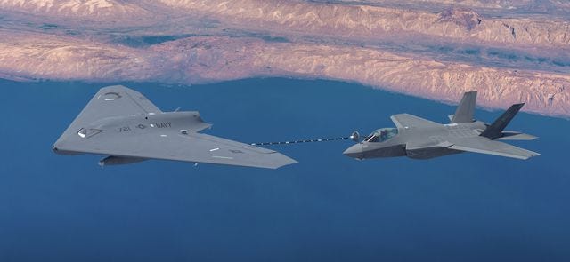 Lockheed Martin Unveils MQ-25 'Stingray' Tanker Drone Design for the Navy