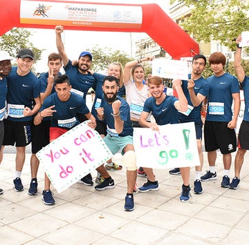 Refugees in Greece Run Half Marathon Refugees in Greece Run Half Marathon