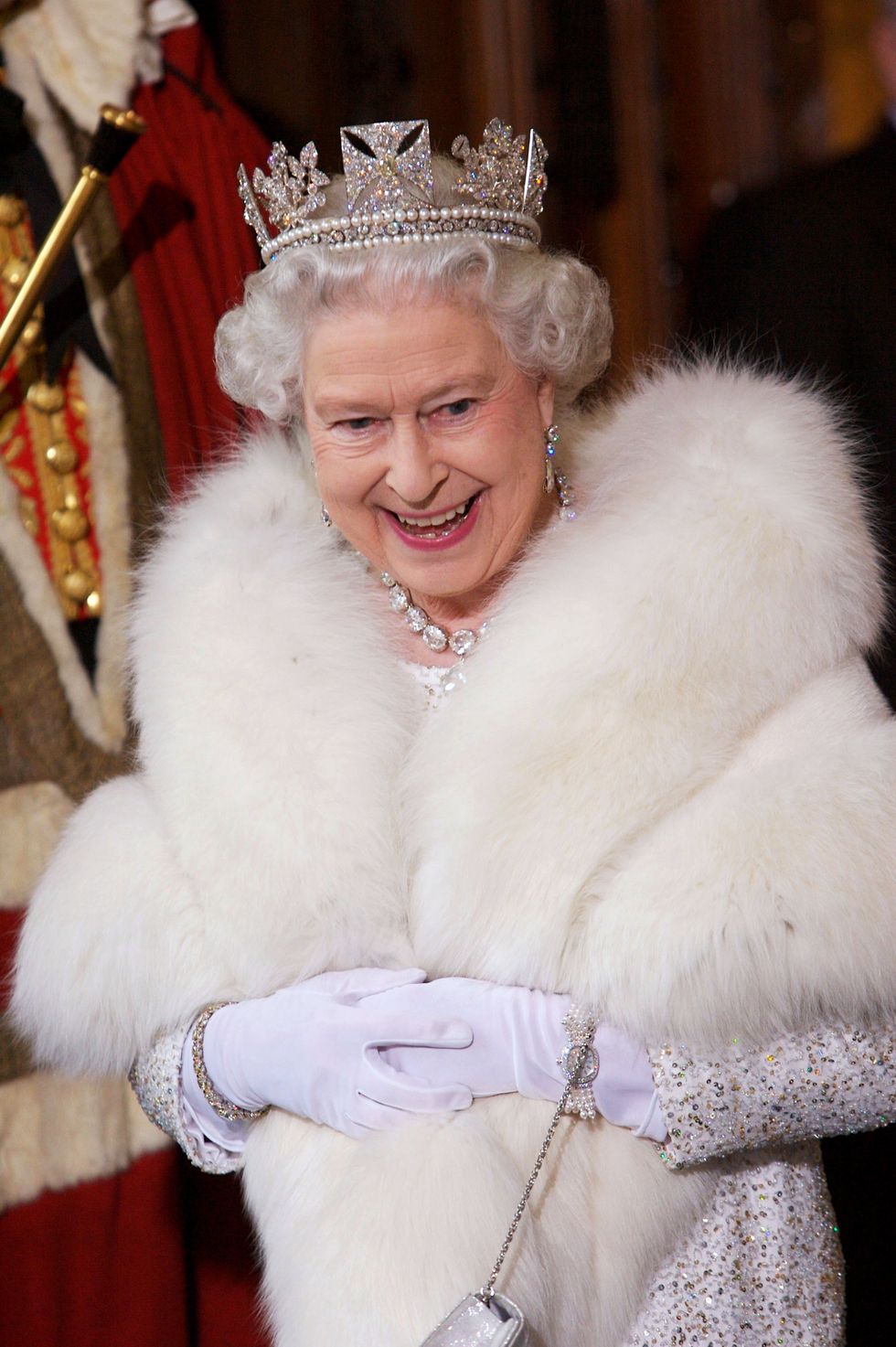 london   november 15 no publication in uk media for 28 days queen elizabeth ii at the house of lords for the state opening of parliament on november 15, 2006 in london, england photo by pooltim graham picture librarygetty images