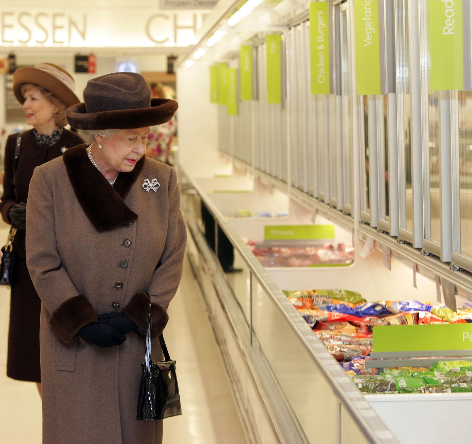 The Queen Opens Shopping Centre in Windsor