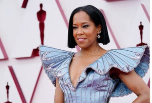 regina king at 2021 oscars