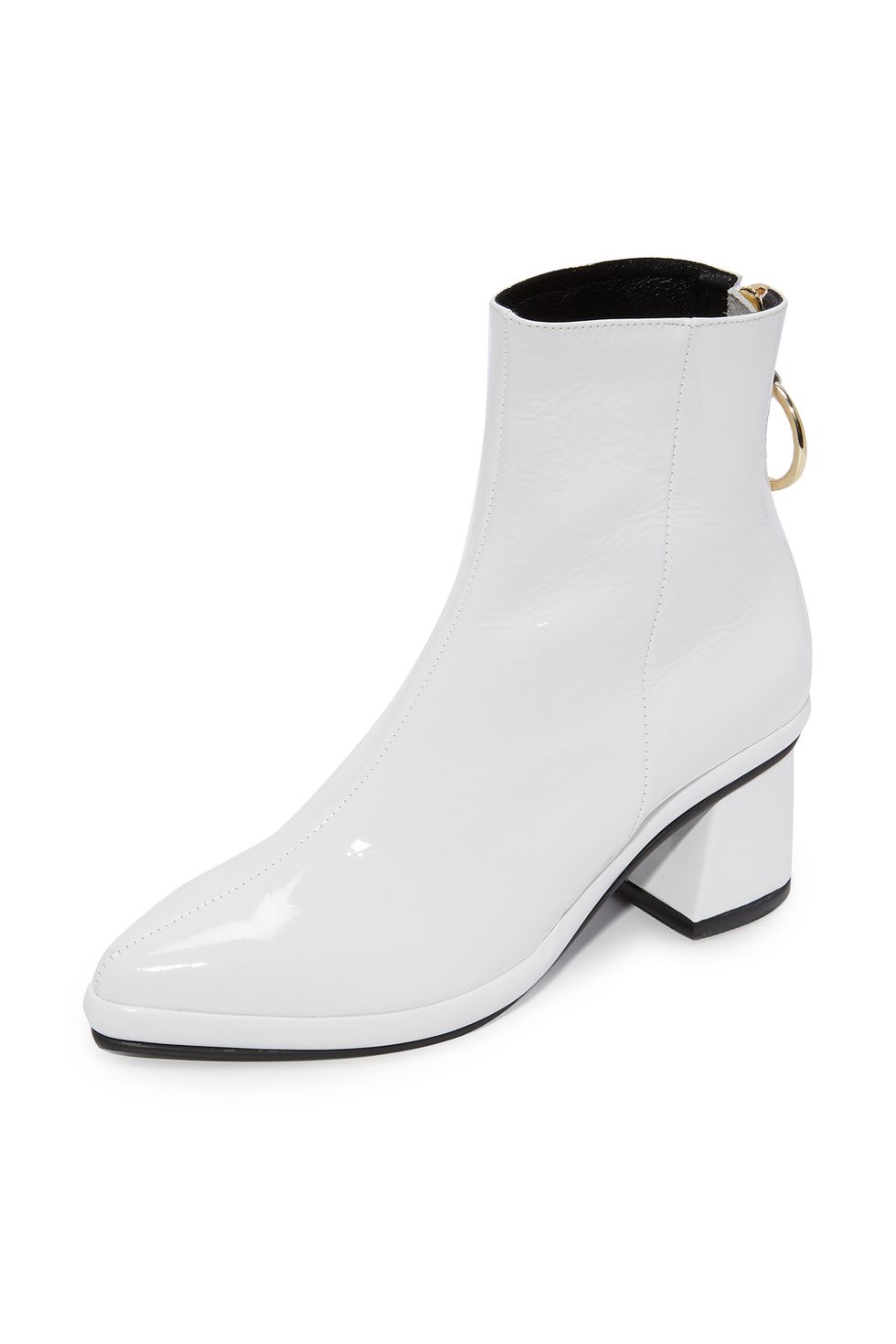 Product, Boot, White, Black, Grey, Beige, Leather, Synthetic rubber, Silver, 