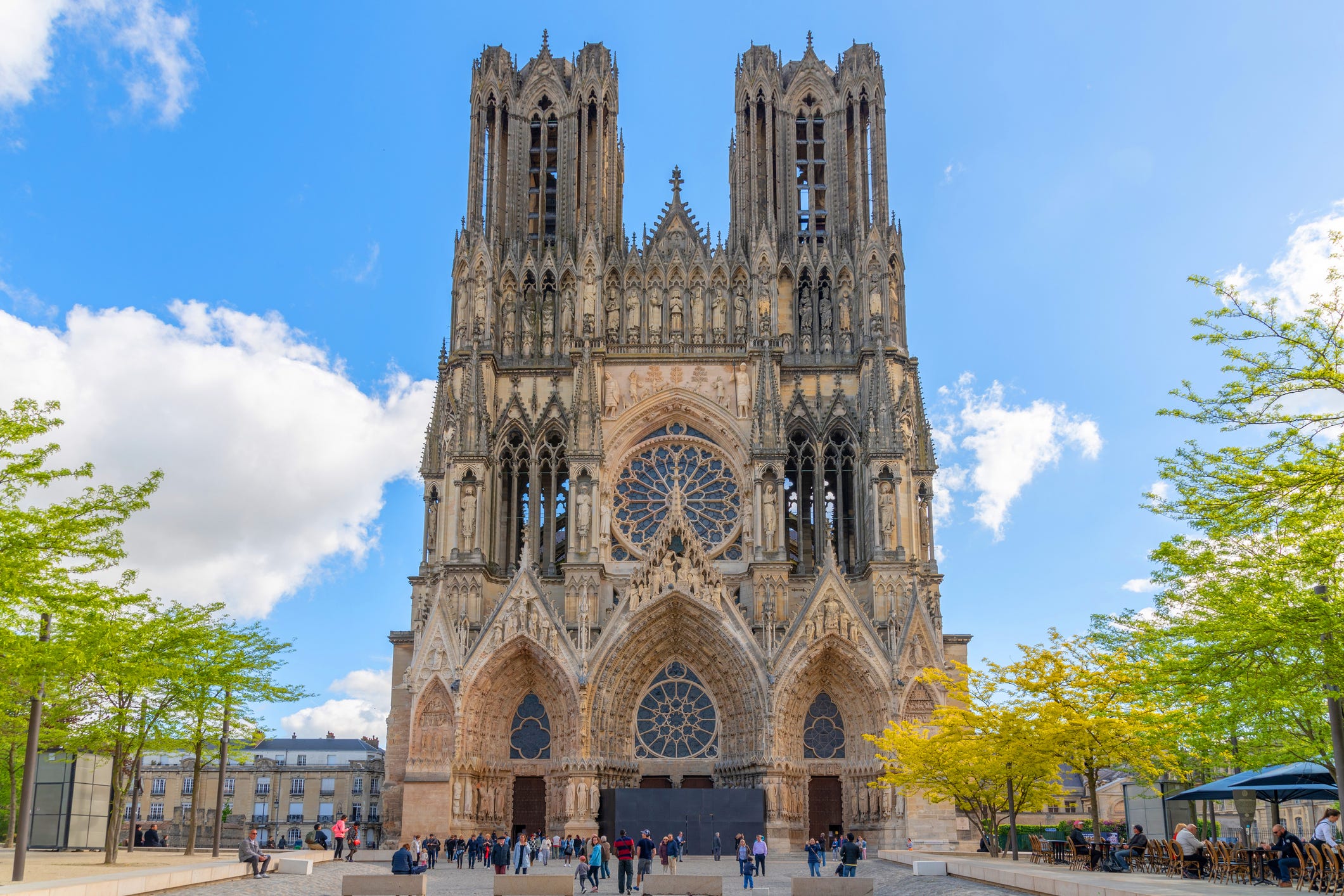 Unusual city breaks - Reims Cathedral, France