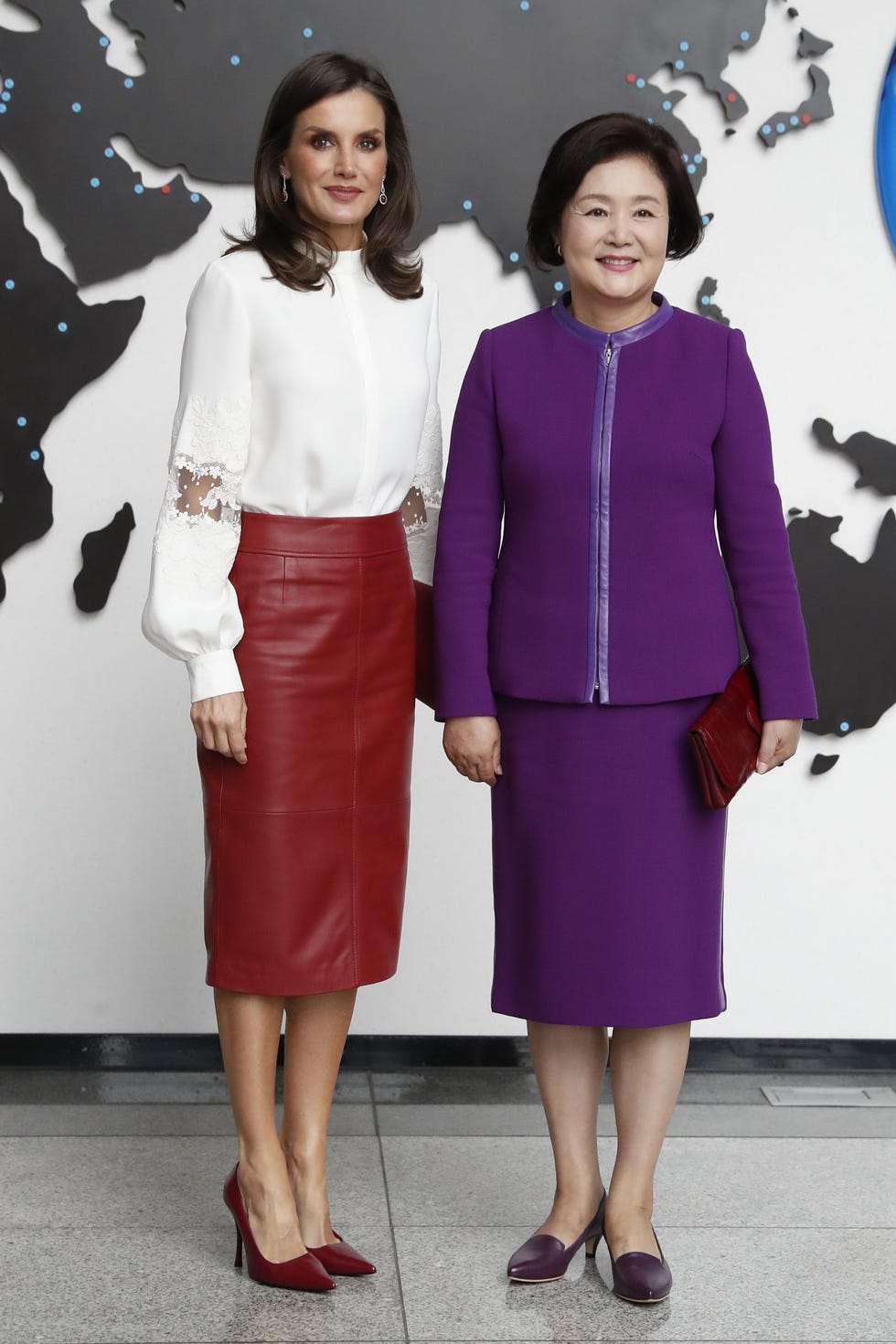 Reina Letizia en Corea