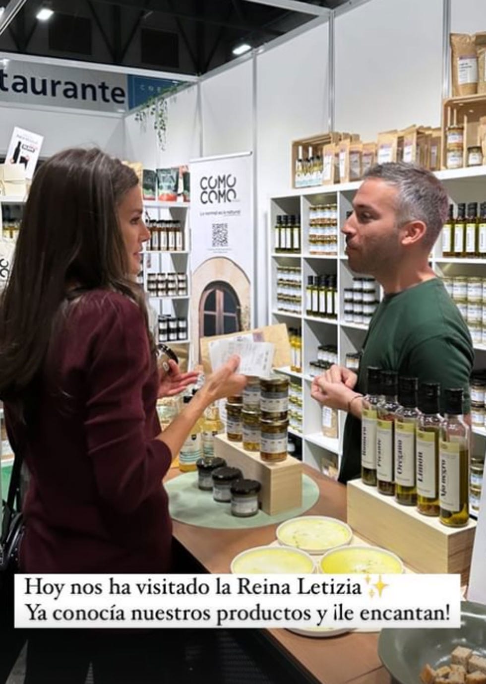 a man and a woman in a store