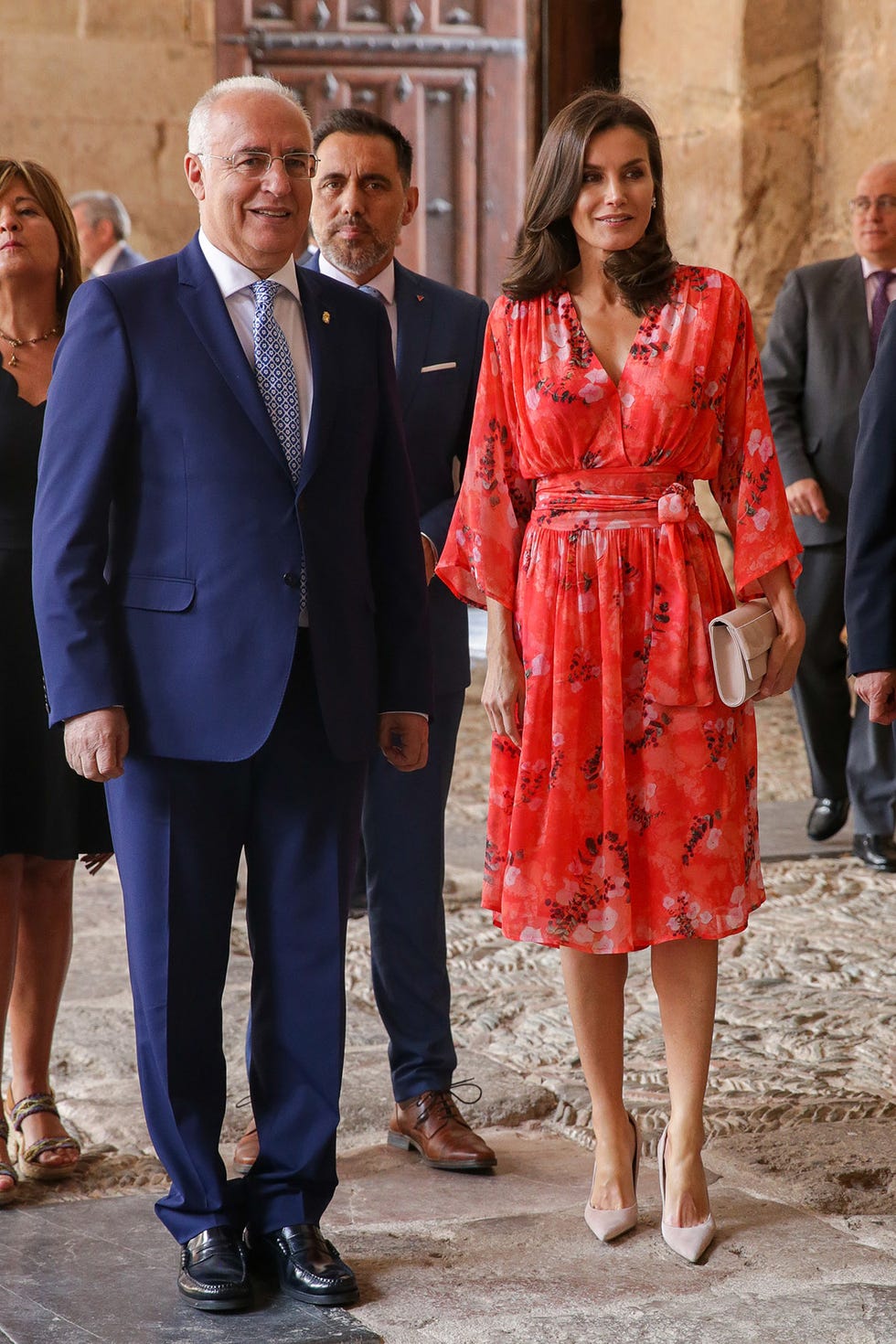 La reina Letizia recicla su vestido más oriental