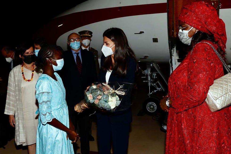 reina letizia en senegal